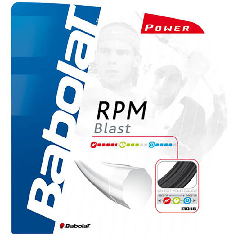 Babolat RPM Blast 17 Gauge String-Black